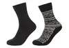 Men cosy jacquard Socks 2p