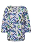 Multicolor Print Bluse