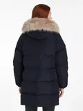 MW DOWN REG COAT WITH FUR