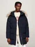 MW DOWN REG COAT WITH FUR