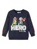 NMMJOSHI PLAYMOBIL SWEAT UNB SKY