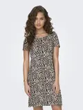 ONLBERA BACK LACE UP S/S DRESS JRS NOOS