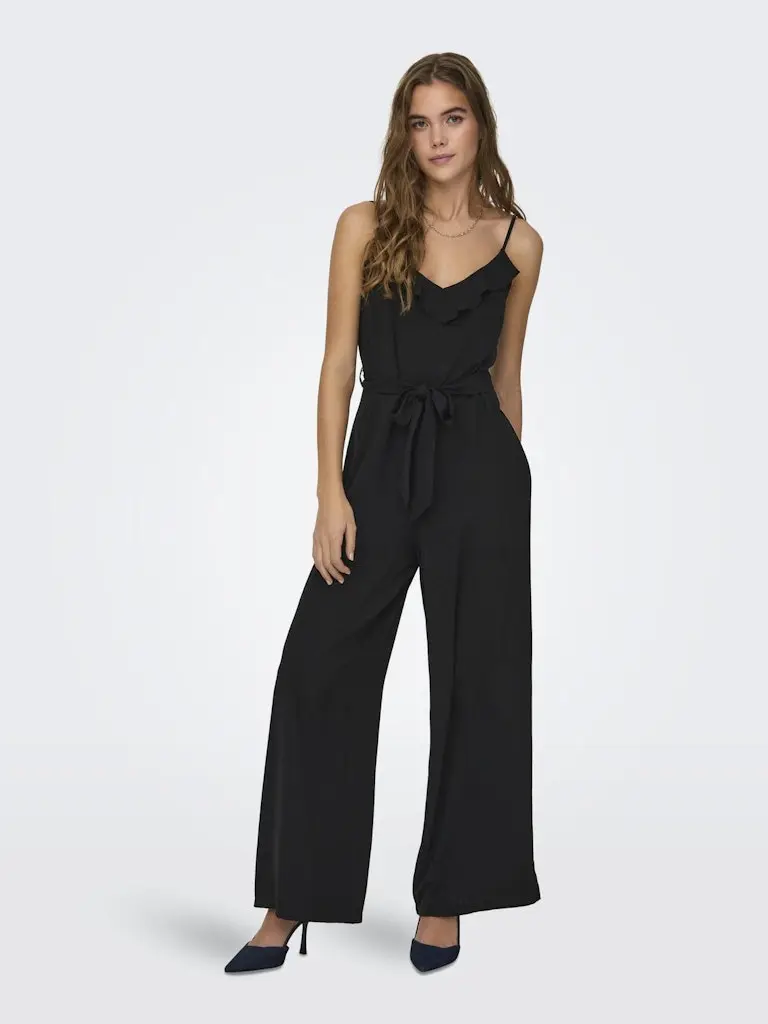 ONLCALI LIFE S/L LONG JUMPSUIT WVN NOOS