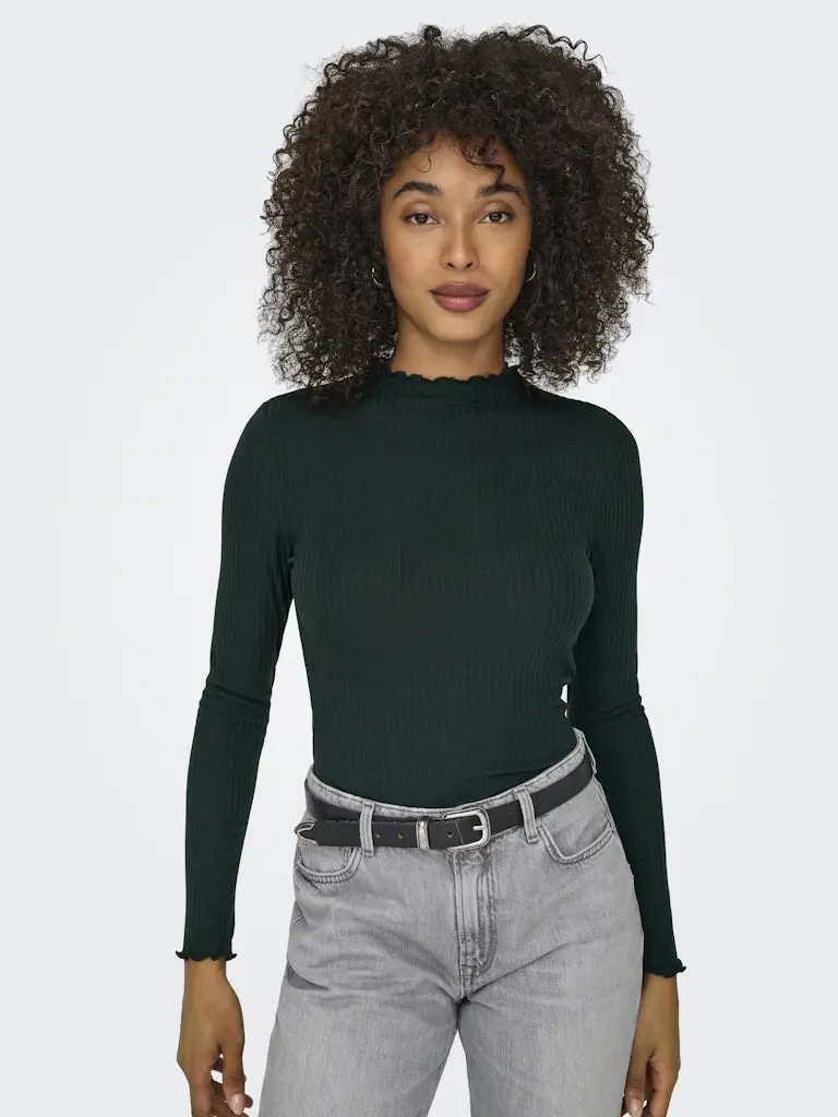 ONLEMMA L/S HIGH NECK TOP NOOS JRS