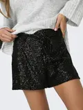 ONLFRANSA HW SEQUIN BELT SHORTS TLR