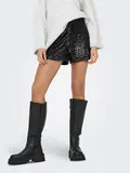 ONLFRANSA HW SEQUIN BELT SHORTS TLR