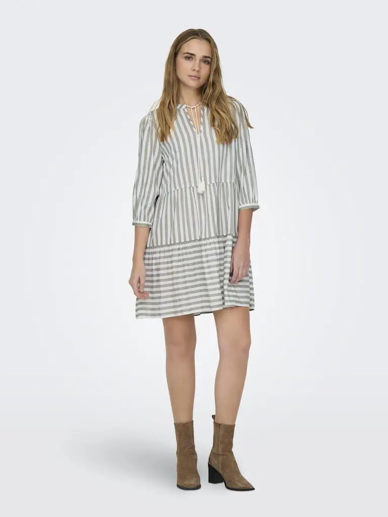 ONLKAYA 3/4 PUFF SHORT DRESS WVN