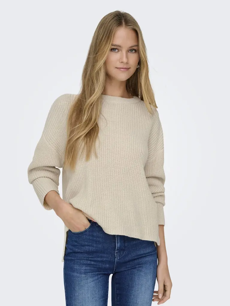 ONLLUNA LS O-NECK PULLOVER KNT NCA