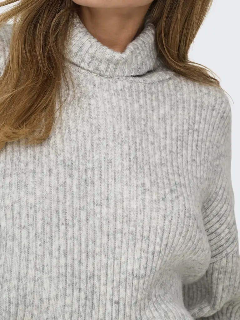 ONLMELANIE L/S ROLLNECK PULLOVER KNTNOOS