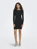 ONLQUEEN L/S GLITTER TWIST DRESS JRS