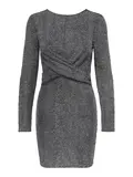 ONLQUEEN L/S GLITTER TWIST DRESS JRS