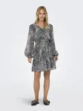 ONLRIA LIFE L/S V-NECK DRESS PTM