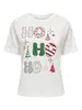 ONLROSIE LIFE S/S TOP BOX XMAS JRS