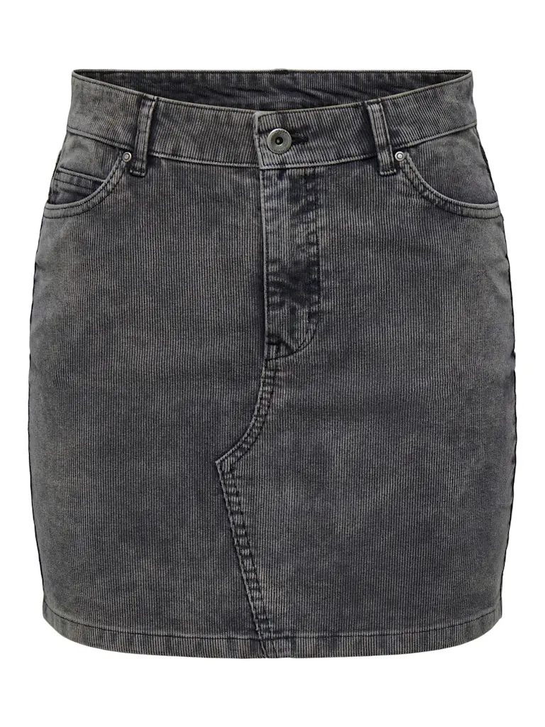 ONLSKY-MOUNA WASHED CORD SKIRT PNT