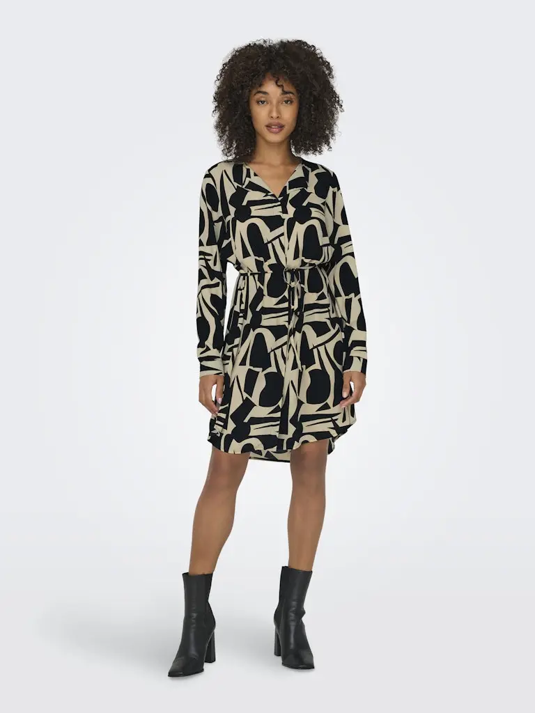 ONLTIANA LIFE L/S SHIRT DRESS PTM