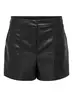 ONLTRICIA FAUX LEATHER SHORTS OTW NOOS