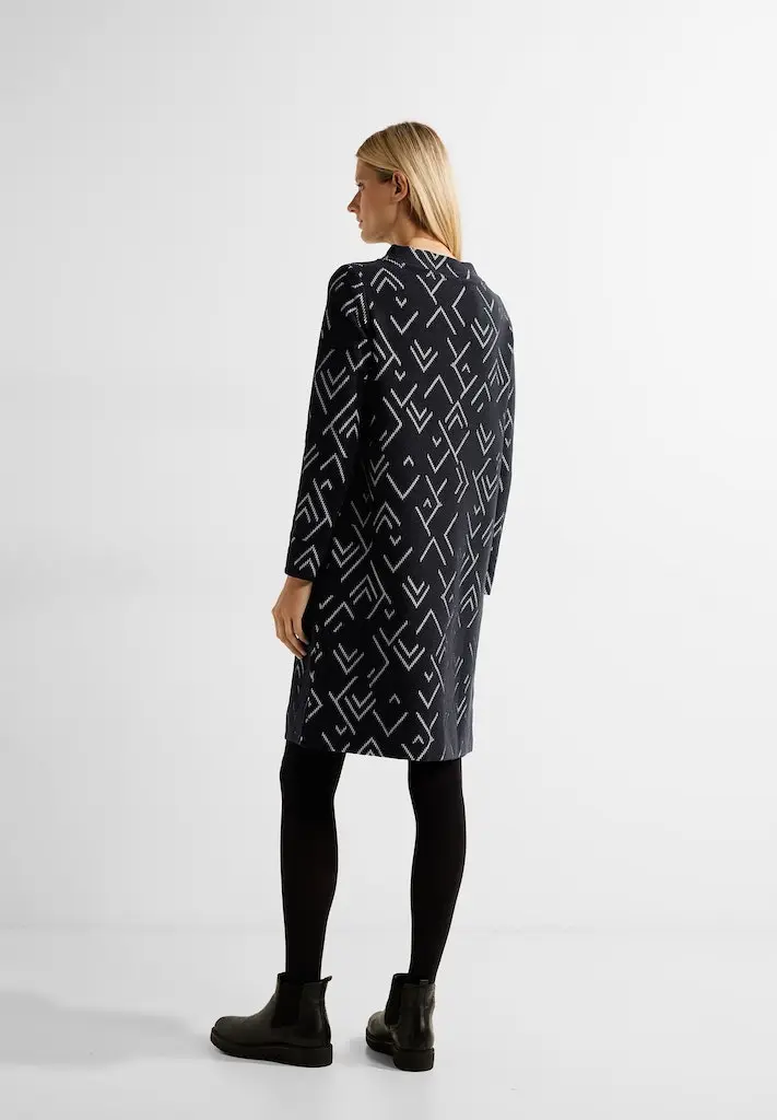 Ottoman Kleid mit Print