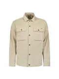 Overshirt Button Closure Fine Corduroy Stretch