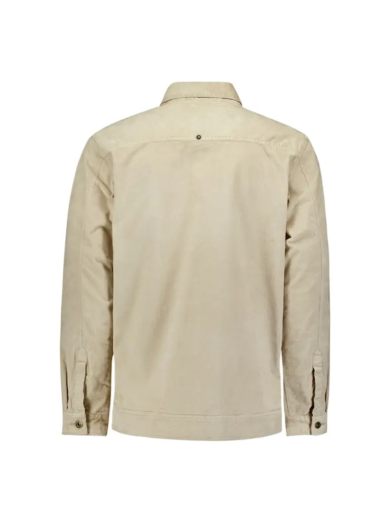 Overshirt Button Closure Fine Corduroy Stretch