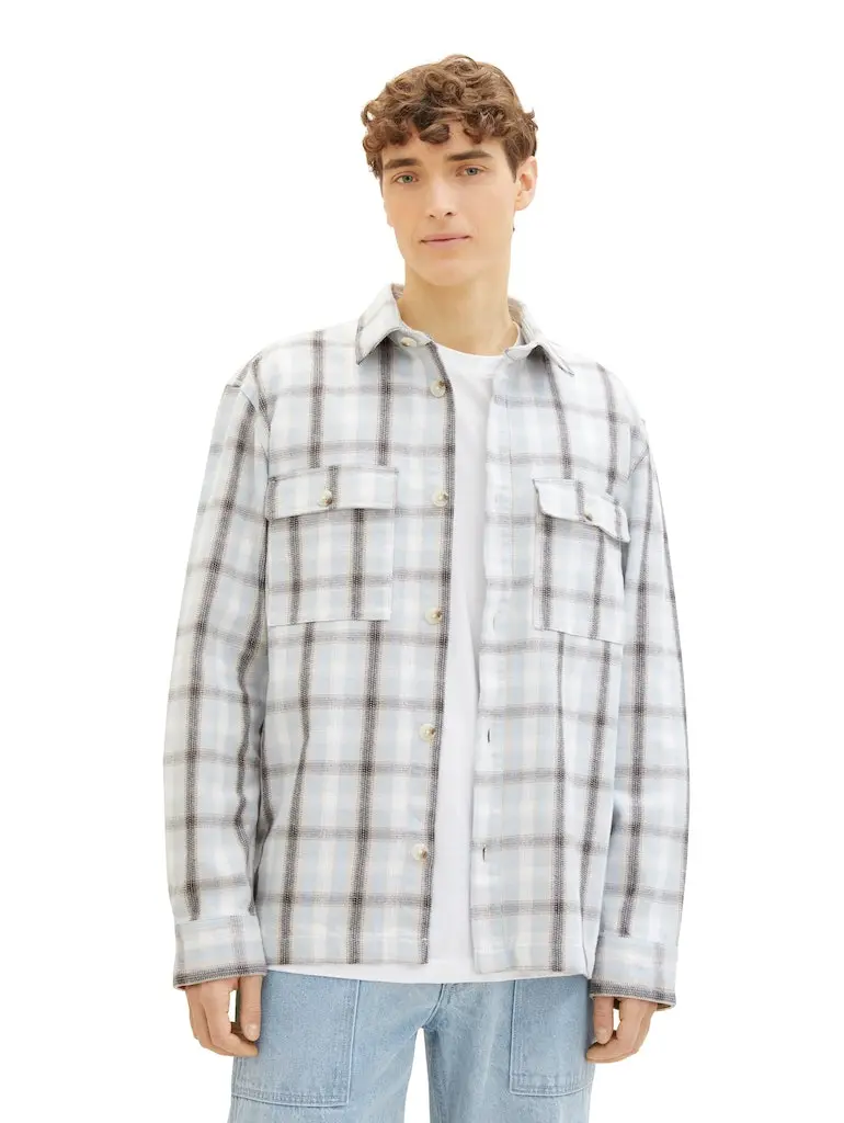 Overshirt mit Karomuster