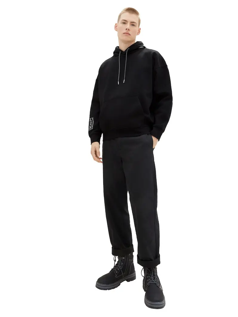 Oversized Hoodie mit recyceltem Polyester