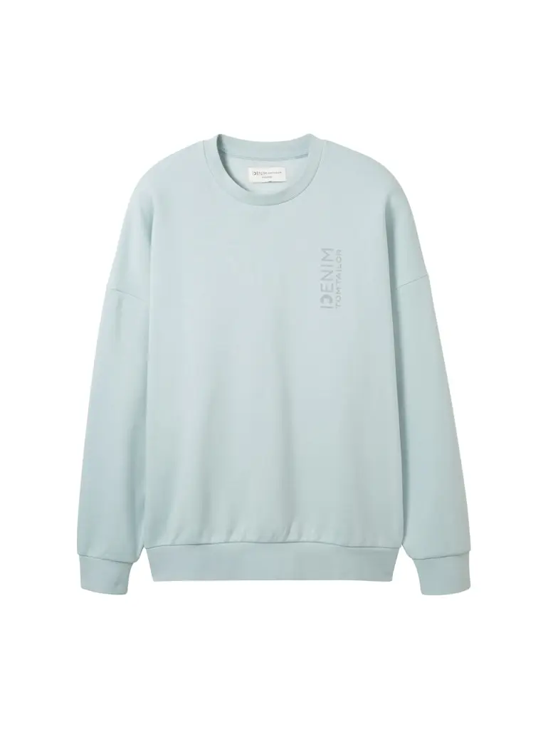 Oversized Sweatshirt mit recyceltem Polyester