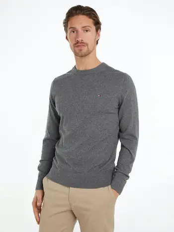 PIMA ORG CTN CASHMERE CREW NECK