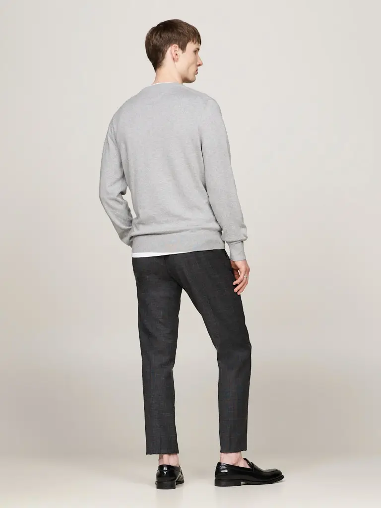 PIMA ORG CTN CASHMERE CREW NECK