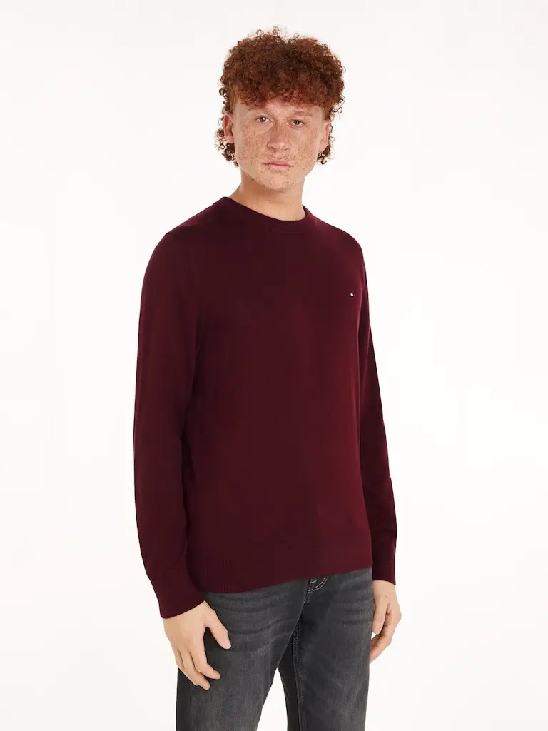 PIMA ORG CTN CASHMERE CREW NECK