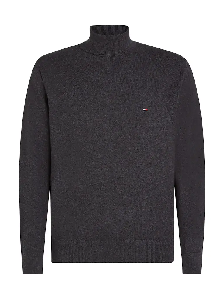 PIMA ORG CTN CASHMERE ROLL NECK