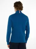 PIMA ORG CTN CASHMERE ZIP MOCK