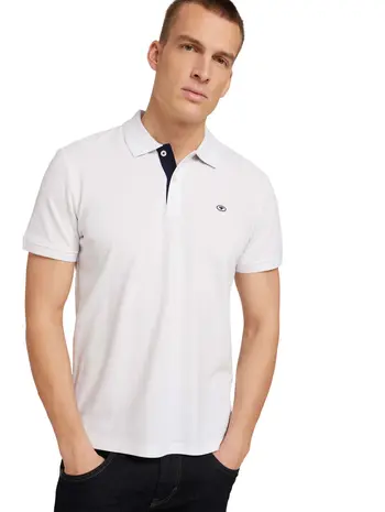 Piqué Poloshirt aus Baumwolle