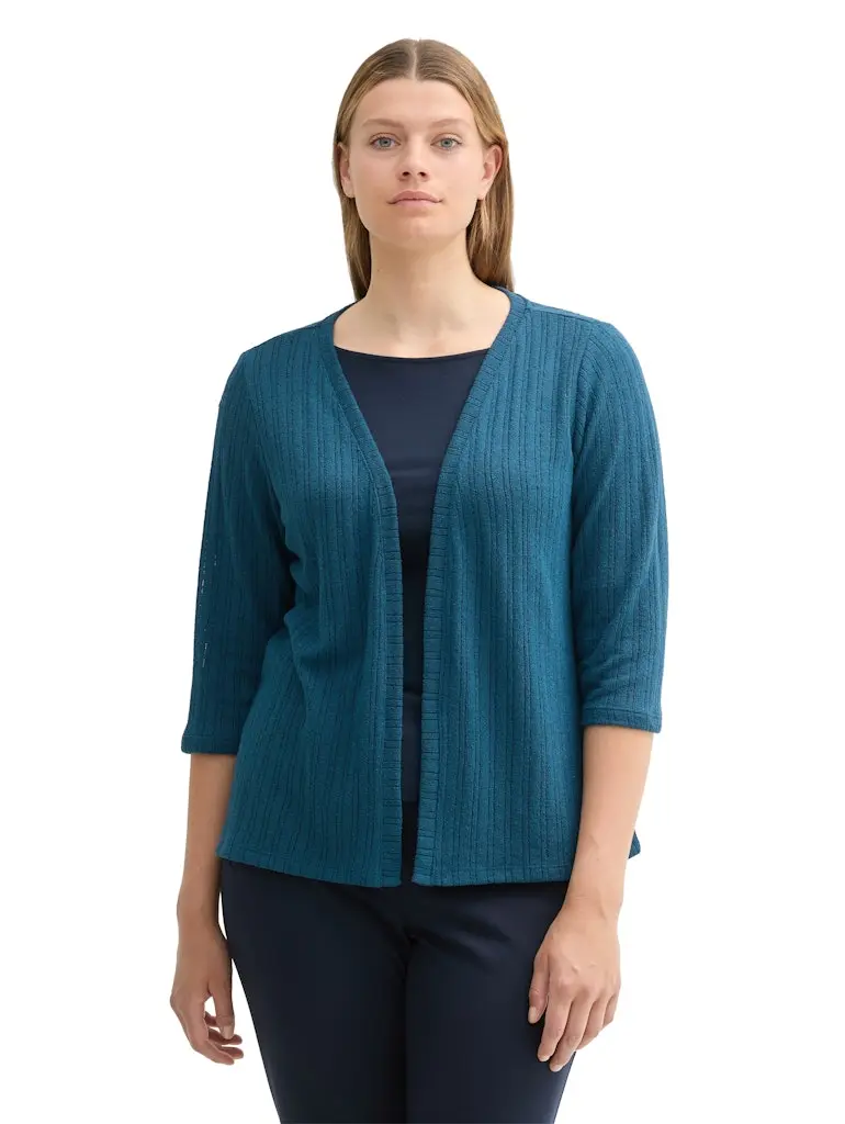 Plus - 3/4 Arm Cardigan