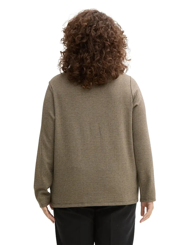 Plus - Jacquard Sweatshirt