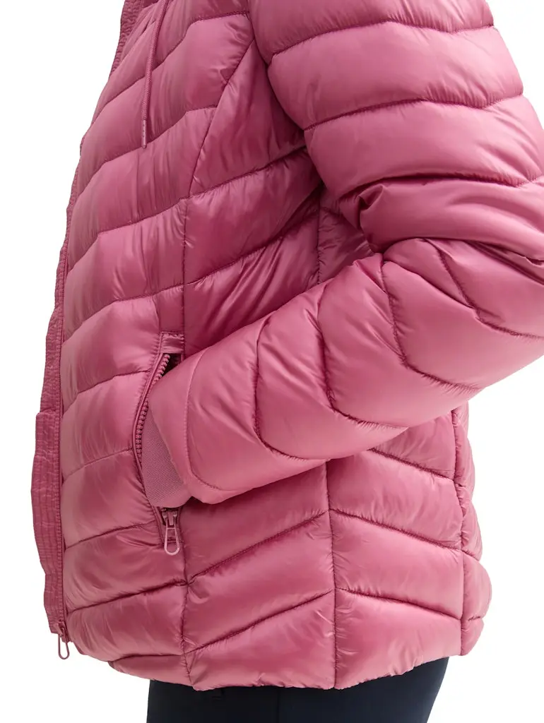 Plus - Leichte Steppjacke mit Kapuze