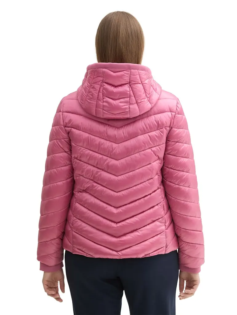 Plus - Leichte Steppjacke mit Kapuze