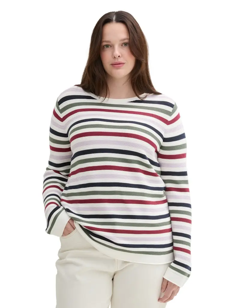 Plus - Pullover mit Bio-Baumwolle