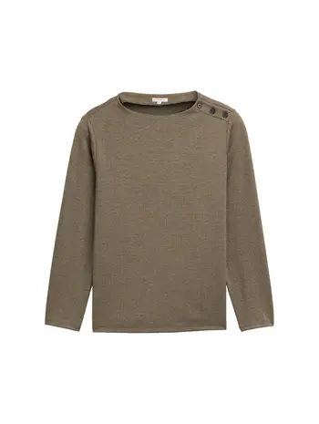 Plus Size - Jacquard Sweatshirt