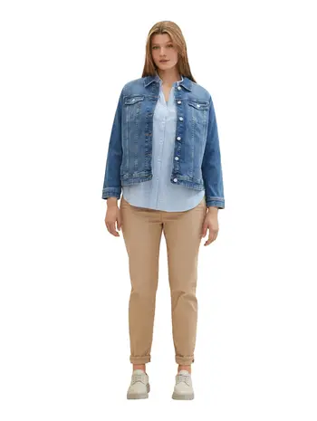 Plus Size - Jeansjacke mit Bio-Baumwolle