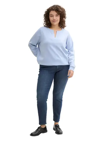 Plus Size - Sweatshirt mit Kordelzug