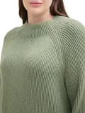 Plus - Strickpullover mit Stehkragen