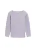 Plus - Sweatshirt mit Knopfdetails