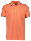 Polo shirt w. contrast piping