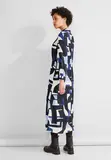 Print Hemdblusenkleid