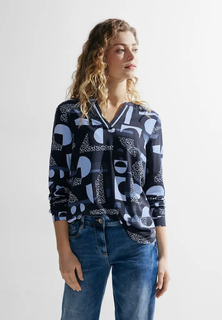 Print Viskosebluse