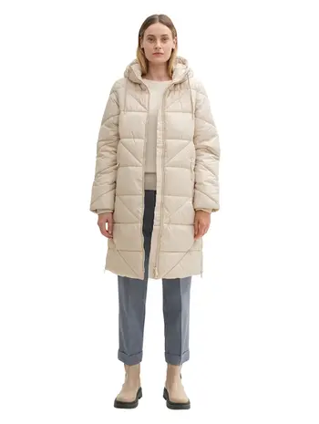 Puffer Parka mit Kapuze