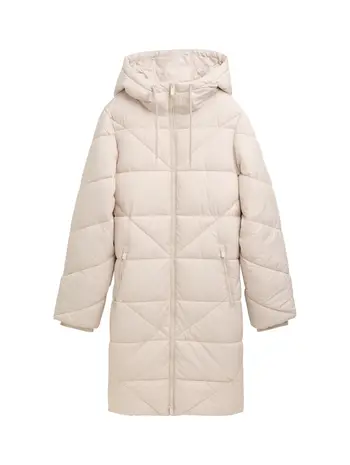 Puffer Parka mit Kapuze