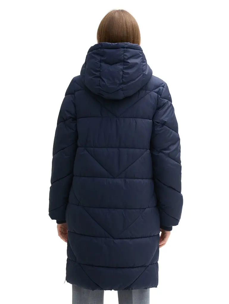 Puffer Parka mit Kapuze