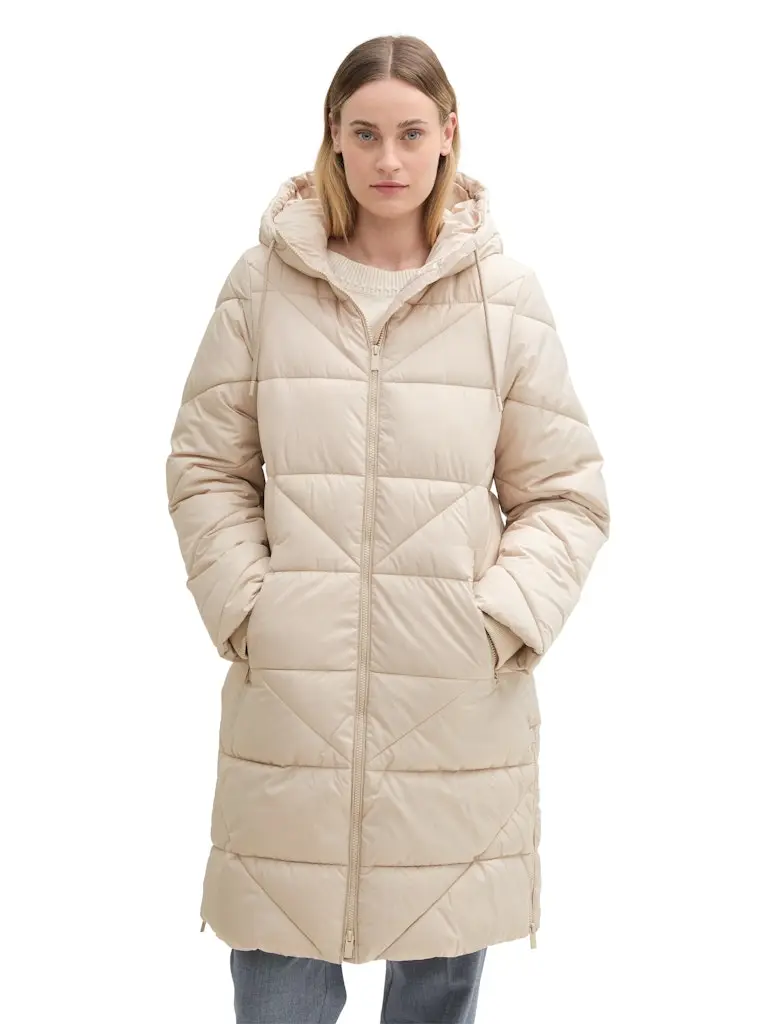 Puffer Parka mit Kapuze