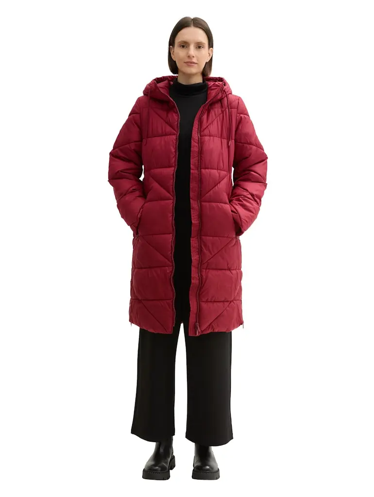 Puffer Parka mit Kapuze